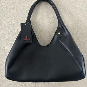 Alpine Design Elegant Black Shoulder Bag